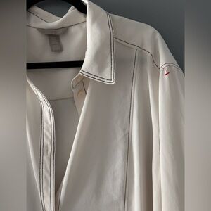 H&M Classic White Long Sleeve Dress new without tags